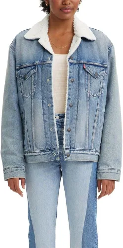 Vista 4 de Chaqueta Trucker de Sherpa con Ajuste Vintage de Levi's