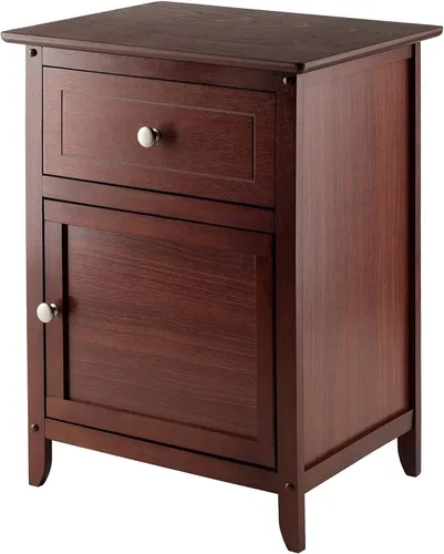 Vista 6 de Winsome Wood Nolan Occasional Table + Eugene Accent Table Bundle Madera maciza
