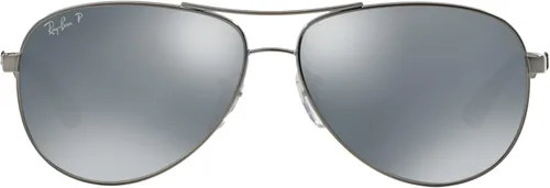 Vista 2 de Ray Ban RB8313 004K6 2.283 in Gafas de sol - Tamaño: 61- 13- 140 - Color: Gris, plateado