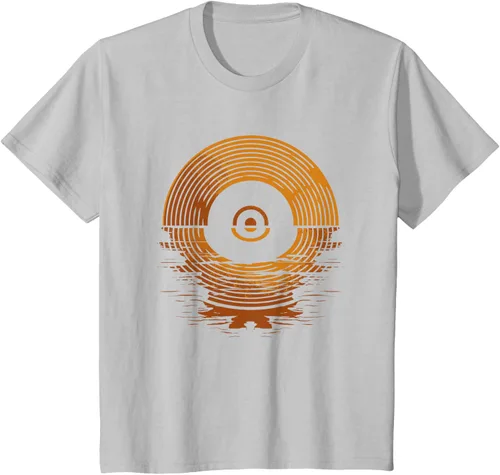 Vista 26 de Vinyl LP Records - Camiseta de vinilo Sunset Negro