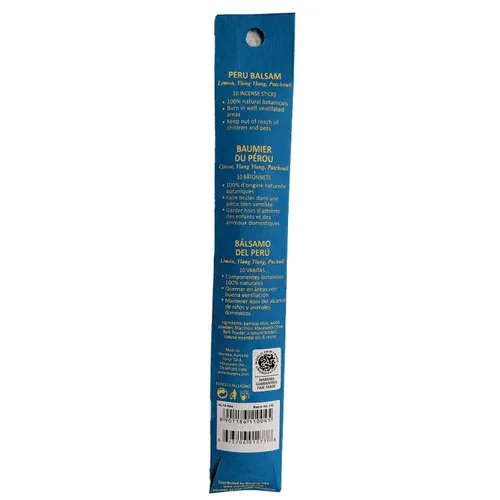 Vista 2 de Maroma Incienso Perú Balsam, 10 CT