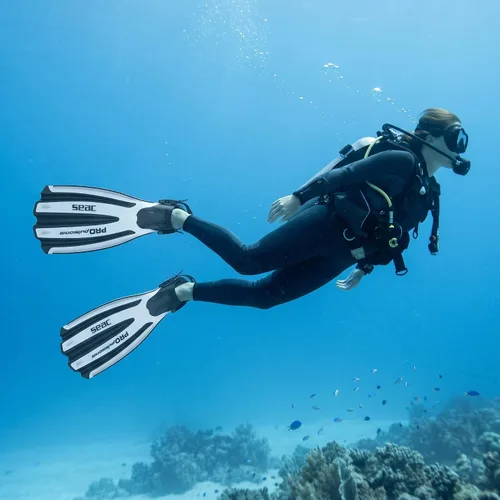 Vista 2 de Seac Aletas de propulsión de buceo Tiffany
