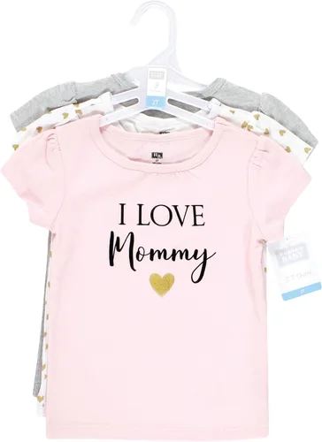 Vista 2 de Hudson Baby Camisetas unisex de manga corta para bebé