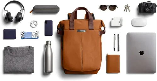 Vista 6 de Bellroy Mochila Tokio (mochila convertible), bronce, Classic