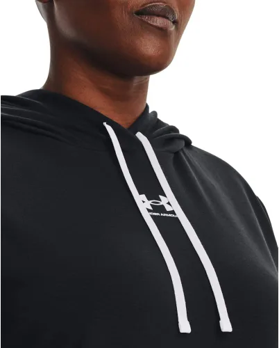 Vista 6 de Sudadera con capucha Rival Terry para mujer