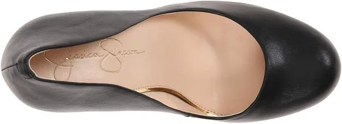 Vista 5 de Jessica Simpson Calie - Zapatos de tacón clásico con punta redonda para mujer