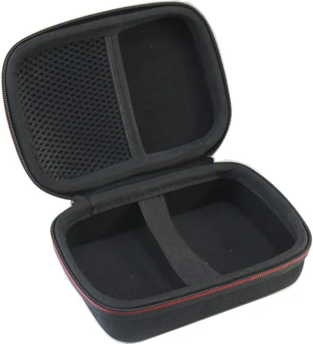 Vista 3 de Suw - Funda de viaje rígida para reproductor de casetes Reshow - Reproductor de cinta portátil captura música de audio MP3 (solo estuche)