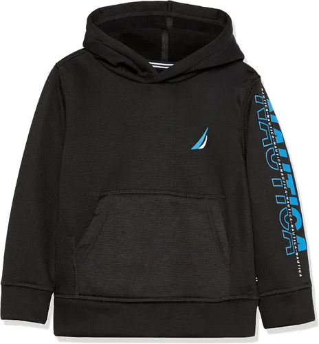 Vista 11 de Nautica Suéter estilo sudadera con capucha de forro polar para niño