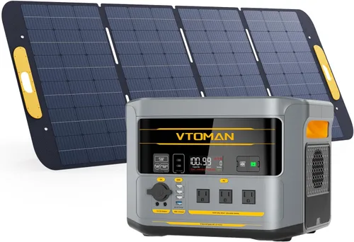 Vista 11 de VTOMAN Estación de energía portátil FlashSpeed 2400, batería LiFePO4