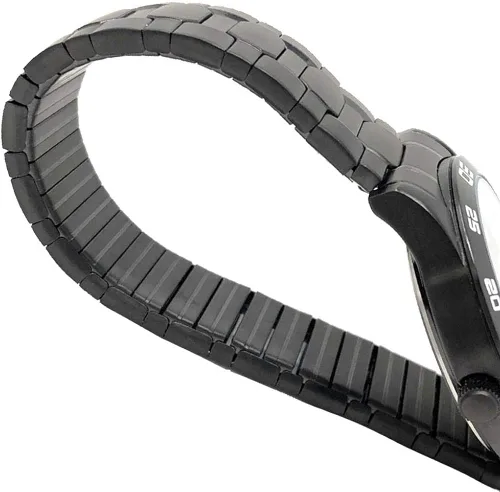Vista 6 de Timex Tribute Reloj Acclaim de cuarzo de 1654in para hombre con correa de acero inoxidable