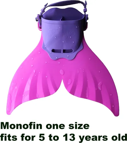 Vista 6 de Wfundeals Conjunto de bikini de princesa para nadar con monoaleta para traje de baño cosplay cola de sirena