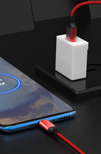 Vista 5 de Para OnePlus 9 Pro/8T 8/5t/6/6t/7/7t Pro Cable USB A a C 65W 3.3 pies Dash Warp Charge 65 Cable para One Plus 8T Nord N10 N200 Cable de carga