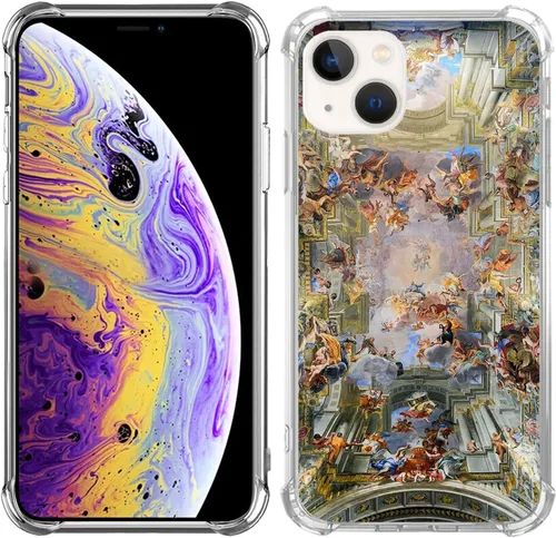 Vista 5 de Renaissance - Funda para teléfono compatible con iPhone 14 Plus, diseño único y moderno de TPU para iPhone 14 Plus, diseño único y moderno