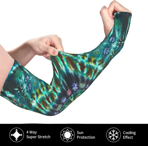 Vista 2 de TZT Sports Arm Sleeves Gardening Sleeves for Women UV Farm Sun Protection Thorn Proof cooling Arms for Garden Farm - 1 Pair