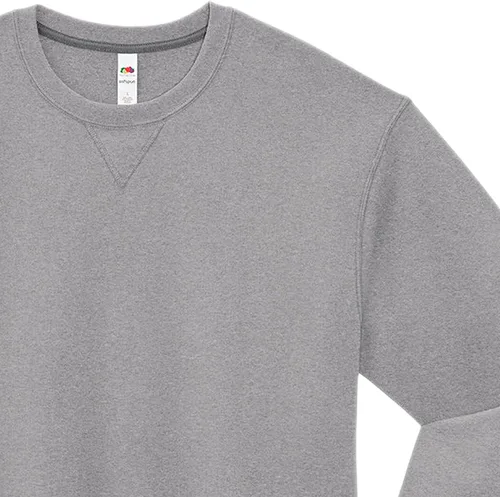 Vista 4 de Fruit of the Loom Men's Sofspun Fleece Sweatshirt