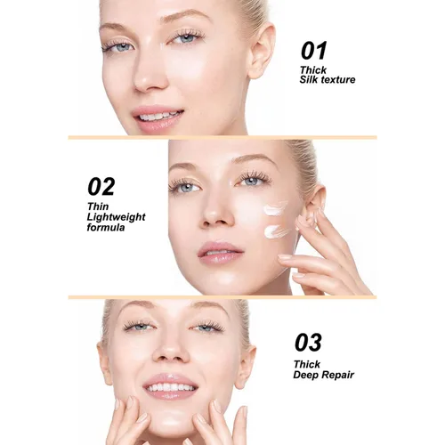 Vista 5 de DISAAR Beauty Crema Hidratante de Colágeno Anti-Envejecimiento Anti-Arrugas Hidrata Reparación de la Piel 3.4 fl oz/3.03fl.oz (Oro 24K)