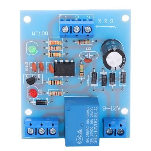 Vista 9 de Controlador de nivel de agua de 12 V CC Módulo de interruptor automático de sensor de nivel de líquido para sistema de drenaje de llenado de control