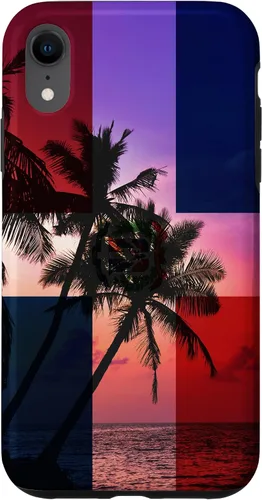 Vista 25 de Tropical Ocean Dominican Republic Flag - Dominican Pride Case for iPhone 17