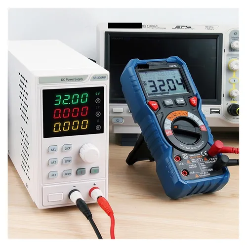 Vista 4 de Fuente de alimentación de CC variable, 80V 10A 300W LED Digital Lab Bench Fuente de alimentación ajustable de banco de CC regulada fuente