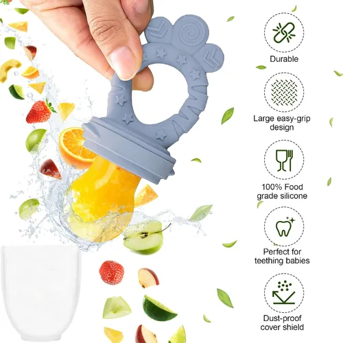 Vista 4 de Juego de alimentación de silicona para bebés, 10 suministros de destete LED para bebés, platos para bebés sin BPA con platos y cuencos para niños