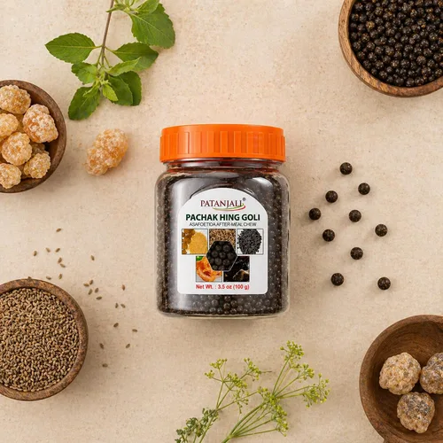 Vista 9 de Patanjali Pachak Hing Goli - 3.5 onzas líquidas - Paquete de 2