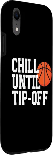 Vista 3 de Basketball Game Day, Chill Until Tip Off, Mom, Dad, Fan Case for iPhone XR