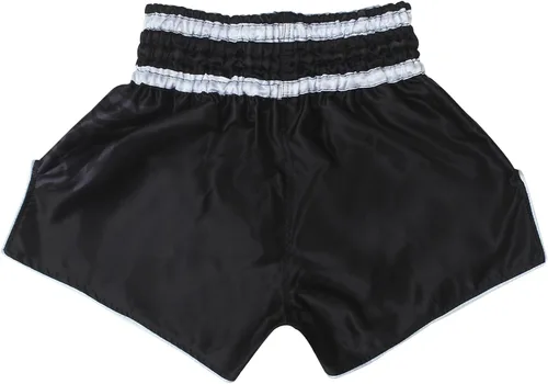 Vista 3 de Nyna Combat Muay Thai Shorts MMA Pantalones cortos para entrenamiento de lucha para artes marciales para hombres y mujeres