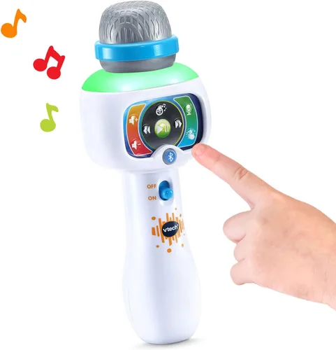 Vista 3 de VTech Micrófono de karaoke Sing It Out, color blanco