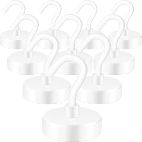 Vista 68 de Neosmuk Ganchos magnéticos, resistente 30 libras + gancho magnético fuerte para cabinas de cruceros, Cruise Essentials 2026 para colgar, ganchos