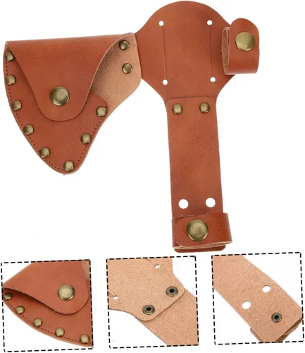 Vista 3 de DOITOOL Cubierta de la cabeza Cubierta de protección de la cuchilla para Universal Hacha Funda protectora Caso portátil