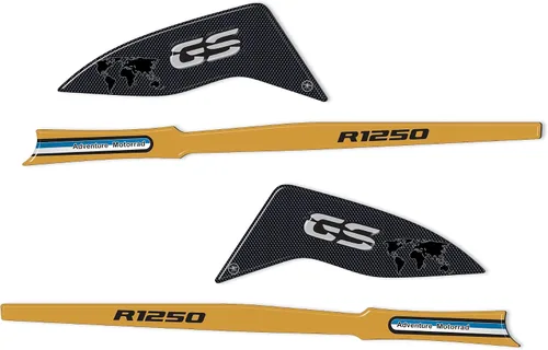 Vista 2 de Labelbike Calcomanías 3D compatibles con motocicletas BMW R 1250 GS 2019-2022