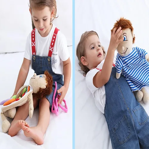 Vista 7 de vocheer Juguete de anatomía del cuerpo humano, juguetes de peluche de órgano educativo Montessori preescolar para niños, kits de aprendizaje