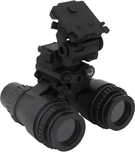Vista 7 de Gafas tácticas de visión nocturna modelo PVS15 con soporte de casco ajustable para cosplay y exhibición, sin función (negro)