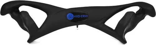 Vista 10 de HXD-ERGO LAT - Barra desplegable con agarres ergonómicos, barra de tríceps para bíceps, accesorio de cable para gimnasio, ejercicio muscular