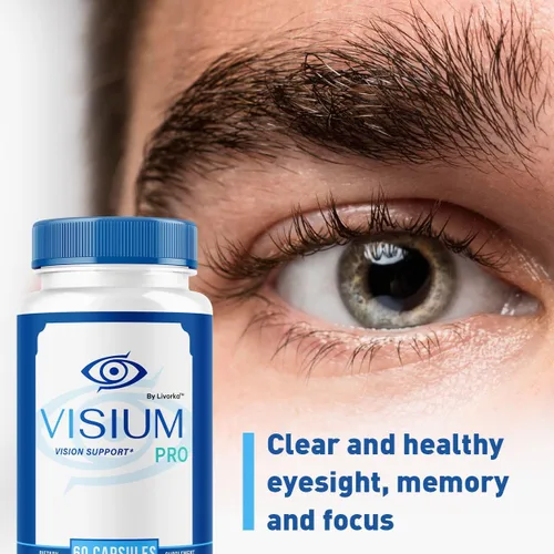 Vista 5 de Visium Pro Vision Support - Cápsulas oficiales de suplemento de salud, píldoras de vitaminas Naturales VisiumPro para la salud visual
