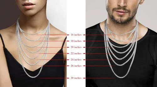 Vista 6 de Miabella Solid 925 Sterling Silver Italian 5mm Diamond Cut Cuban Link Curb Chain Necklace for Women Men Made in Italy