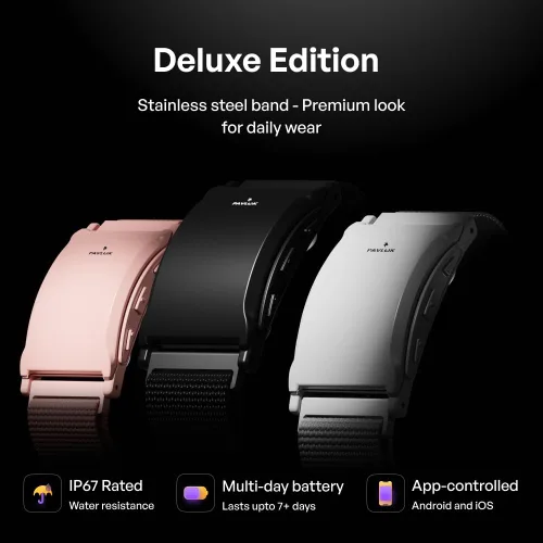 Vista 2 de Pavlok 3 - Alarma silenciosa y entrenador portátil de atención plena para buenos hábitos - Mejora la atención plena, crea buenos hábitos - Rastrea