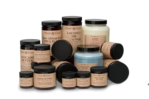 Vista 2 de Mantequilla corporal de almendras 4 onzas, 100% pura, cruda, fresca, natural, prensada en frío. Crema hidratante para piel, cabello, uñas