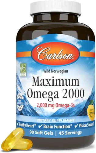 Vista 11 de Carlson Labs Súper Beta-Caroteno de Dunaliella Salina, 250 cápsulas de gel blando