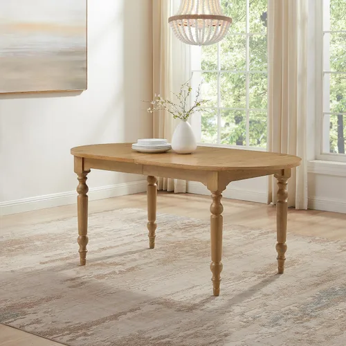 Vista 9 de Crosley Furniture Mesa de comedor Daphne, extensión de hojas