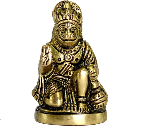 Vista 9 de eSplanade Latón Shiva Lingam Ídolo Murti (2,5 pulgadas)