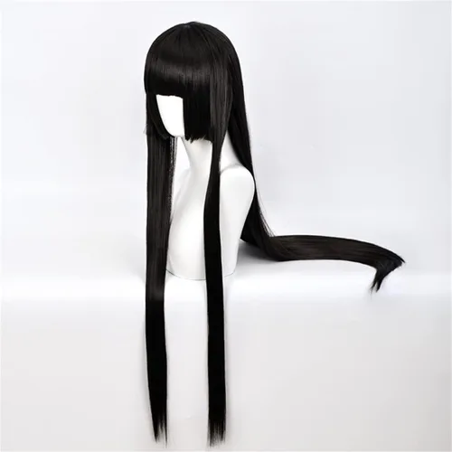 Vista 2 de Aadesso Peluca Runa para mujer disfraz de Jabami Yumeko uniforme escolar disfraz de anime cosplay