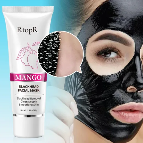 Vista 7 de RtopR Máscara removedor de puntos negros para cara, máscara facial de puntos negros, removedor de puntos negros, tira de poros de nariz para todo