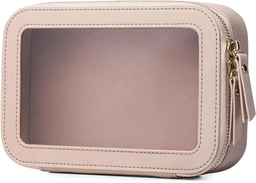Vista 84 de Bolsa de maquillaje transparente (negro L)