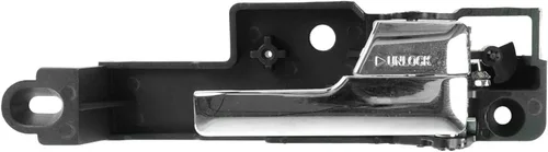 Vista 56 de TRQ Manija Interior de Puerta del Lado del Pasajero Negra Compatible con Ford Bronco 1987-1996 F-150 1987-1997 F-250 1997 F-250 HD F-350
