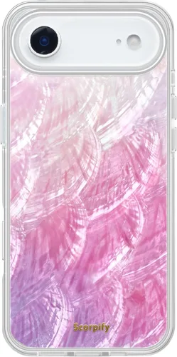 Vista 90 de SCORPIFY - Funda para iPhone 17 Pro Max Leopardo negro transparente LP-Negro Transparente Leopardo