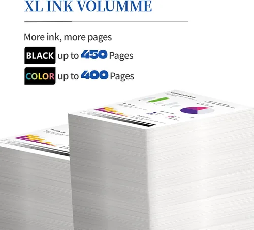 Vista 4 de INKCLOUD 275XL 276XL Cartucho de tinta compatible con Canon 275XL y 276XL Combo de tinta para impresora Canon PIXMA TS3520 TS3522 TS3500 TR4720