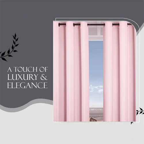Vista 7 de Cortinas opacas para oscurecer la habitación, con aislamiento térmico, cortinas opacas con ojales para puertas y ventanas de poliéster