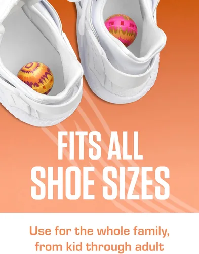 Vista 60 de Sof Sole Sneaker Balls - Bolas desodorizantes para zapatos, bolsas de gimnasio y casilleros, 1 par, Soccer