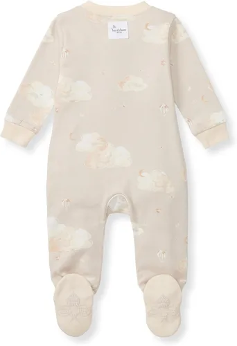Vista 2 de Burt's Bees Baby - Pijama de una pieza para bebé, mameluco para dormir y jugar, algodón 100% orgánico, cremallera frontal